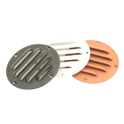Louvered breather plate vent