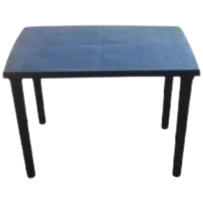 Camping plastic table with removable legs