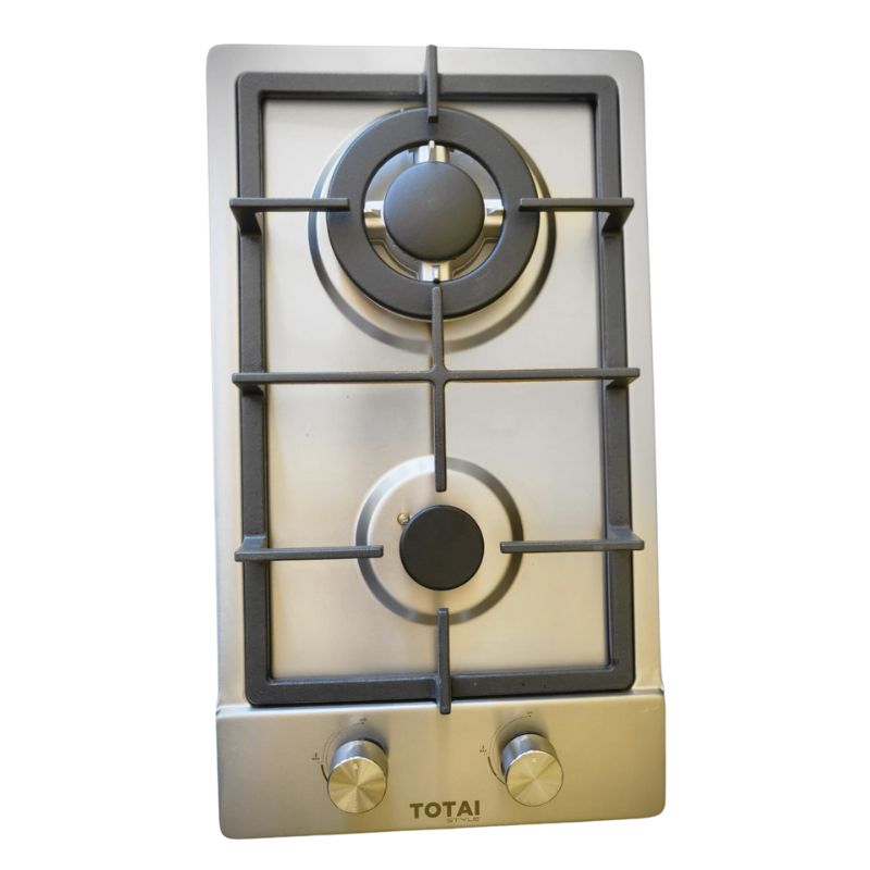 Totai 2 Burner, Stainless Steel, Table Top Gas Stove