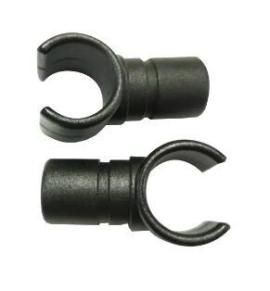 Pole Clip-on Tee (25mm) Black