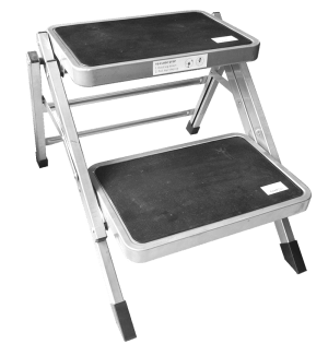 Double Folding Steel caravan step