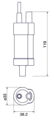 12 Volt inline caravan pump