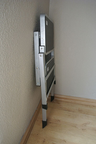Double Folding Steel caravan step
