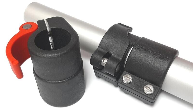 Tent pole adjuster clamp 2 per bag