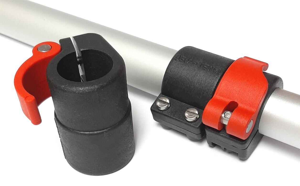 Tent pole adjuster clamp 2 per bag