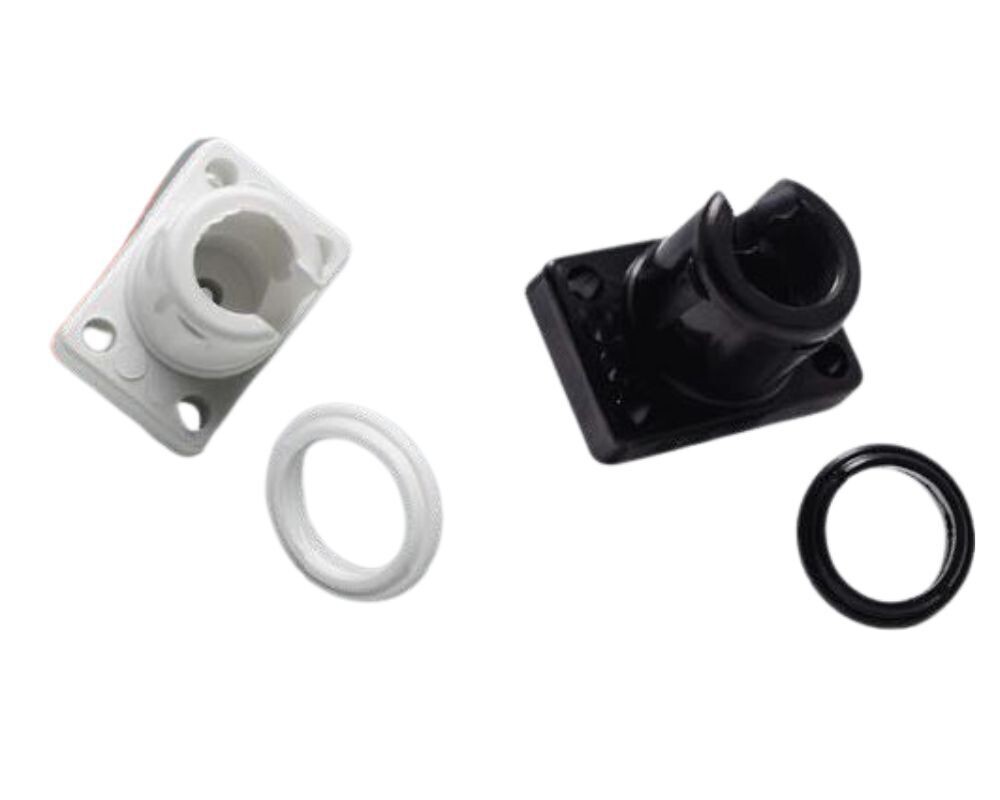 Square base socket and ring  2pcs per pack