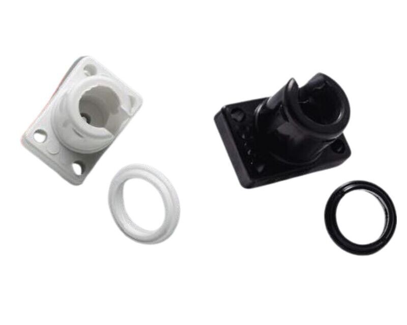Square base socket and ring  2pcs per pack