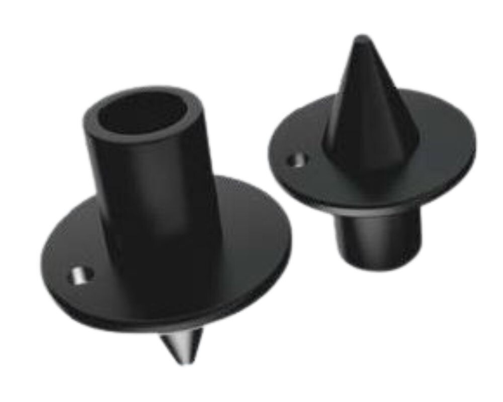 Spiked ferrule foot 22mm and 25mm 2pcs per pack