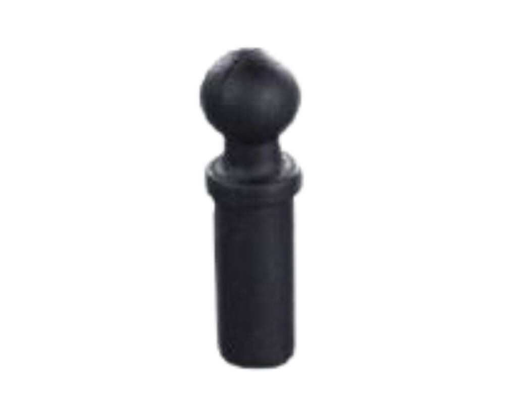 Ball end 16mm Black 2pcs per pack