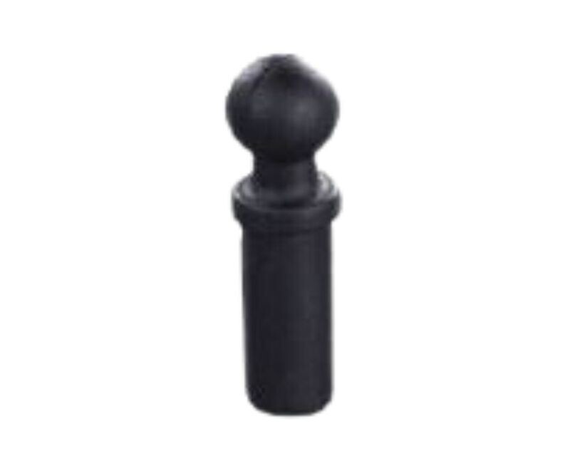 Ball end 16mm Black 2pcs per pack