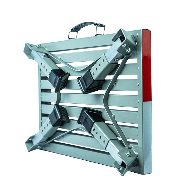 Heavy Duty Height Adjustable Single Steel Step