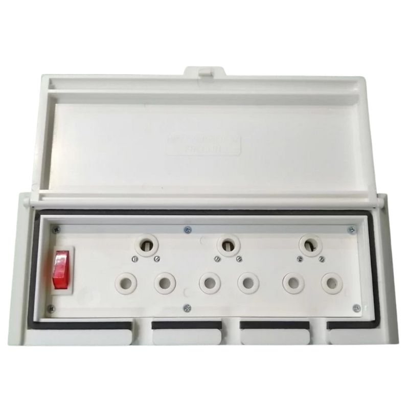 Multiplug Weather Proof White Multiplug Weather Proof White