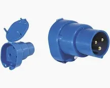 Waterproof Caravan Park Adapter 16 Amp Waterproof Caravan Park Adapter 16 Amp