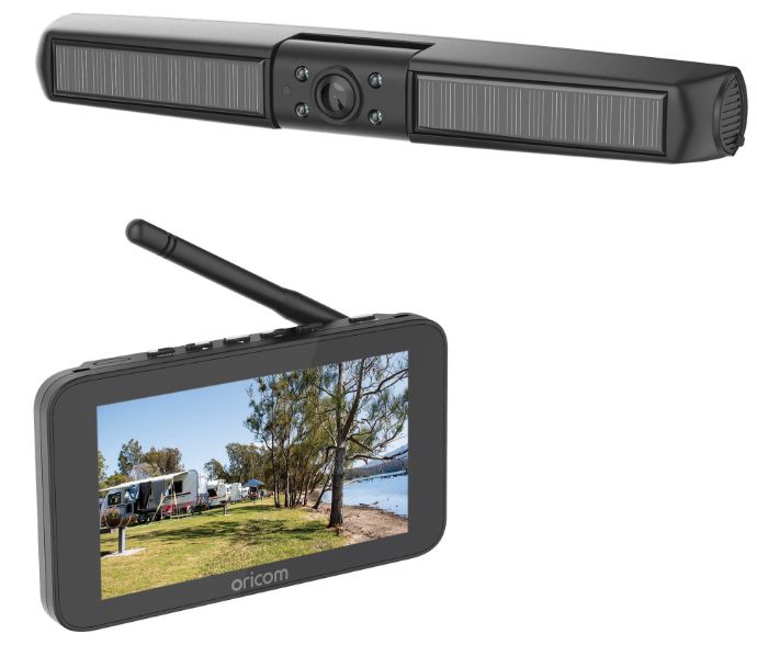 Wireless Solar Reversing Camera with 5" Display