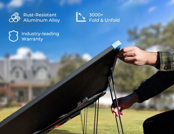 RENOGY 400W Lightweight Portable Solar Suitcase