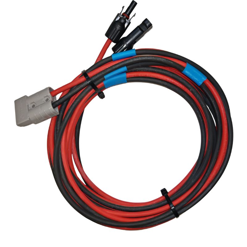 40 Amp 5 or 10 meter extension cable with Brad Harrison and MC4 connectors
