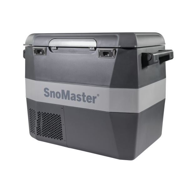 SnoMaster 54L Plastic Mobile Fridge/Freezer DC With 220V Power Adapter - Grey SnoMaster 54L Plastic Mobile Fridge/Freezer DC With 220V Power Adapter - Grey
