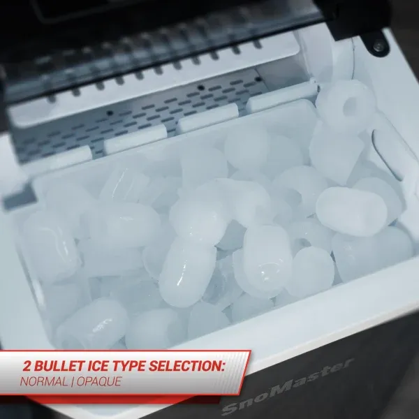 SnoMaster 12Kg/24Hr Counter-Top Bullet Type Ice-Maker - Stainless Steel SnoMaster 12Kg/24Hr Counter-Top Bullet Type Ice-Maker - Stainless Steel