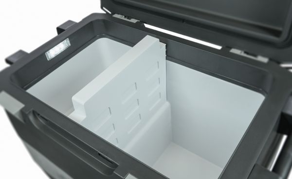SnoMaster 36.5L Plastic Mobile Fridge/Freezer DC With 220V Power Adapter - Grey SnoMaster 36.5L Plastic Mobile Fridge/Freezer DC With 220V Power Adapter - Grey
