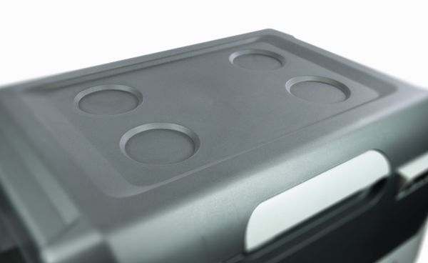 SnoMaster 36.5L Plastic Mobile Fridge/Freezer DC With 220V Power Adapter - Grey SnoMaster 36.5L Plastic Mobile Fridge/Freezer DC With 220V Power Adapter - Grey