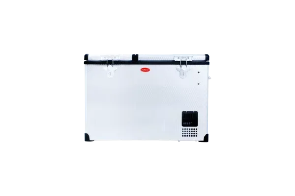 SnoMaster 56L Dual Compartment Mobile Fridge/Freezer AC/DC - Stainless Steel SnoMaster 56L Dual Compartment Mobile Fridge/Freezer AC/DC - Stainless Steel