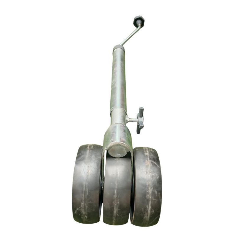 Caravan or Trailer Jockey With Detachable Three Wheel 48mm Diameter Shaft