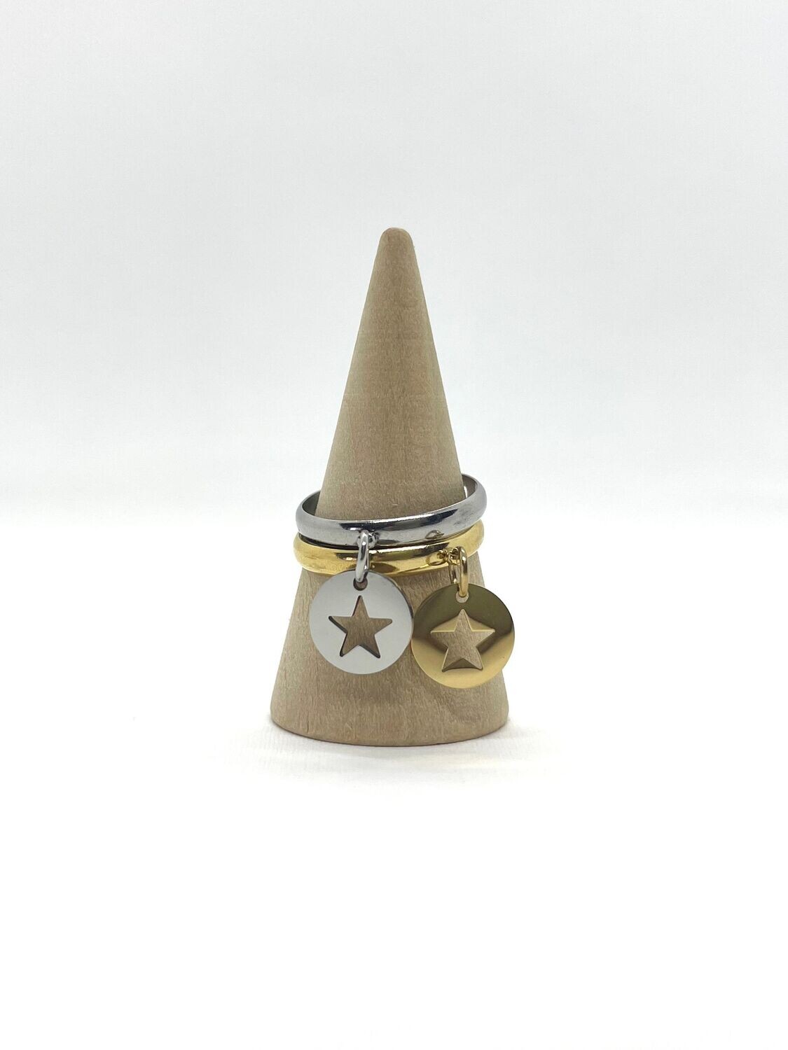 Bague "STELLA" ronde