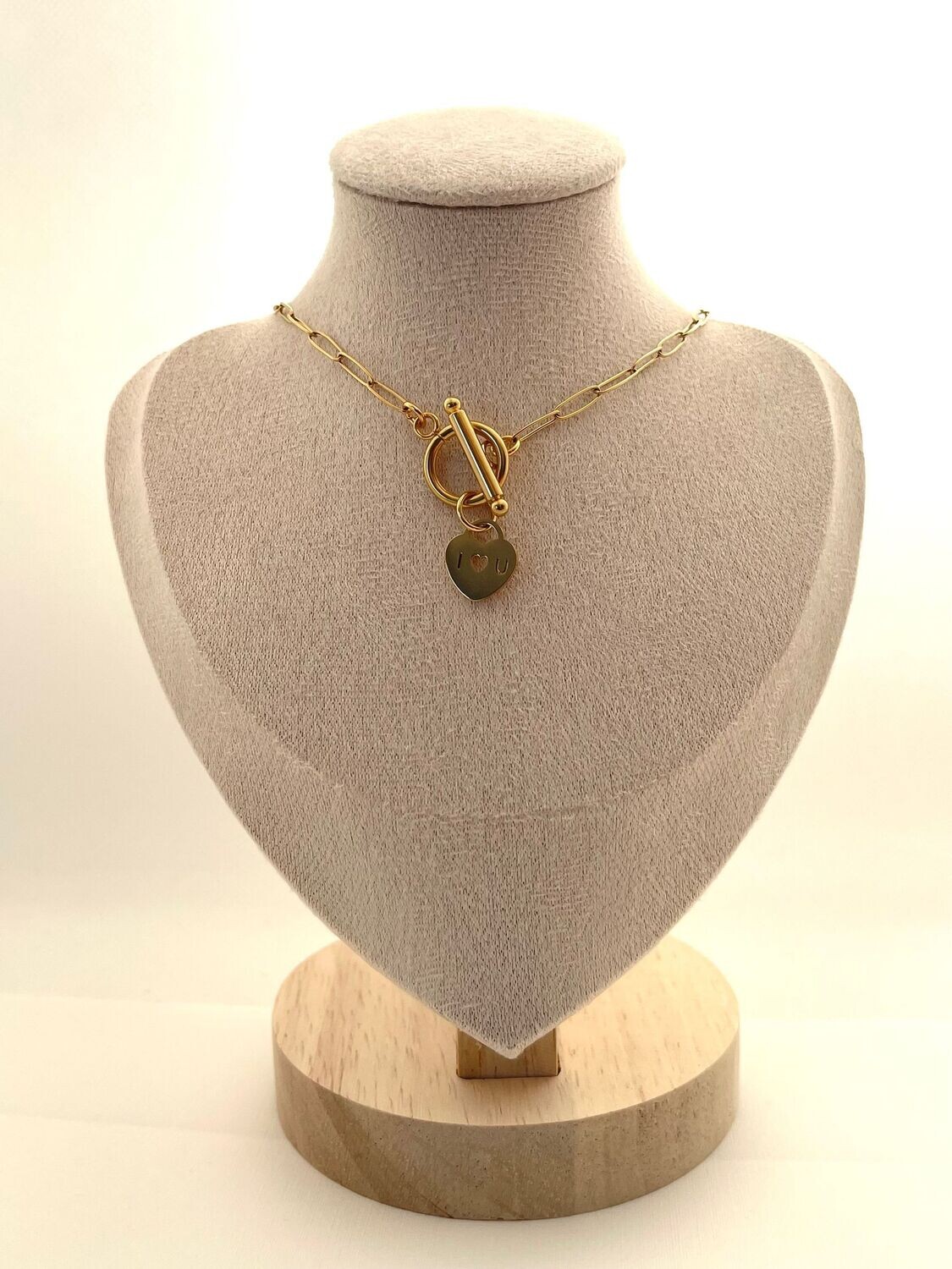 Collier "I LOVE YOU"