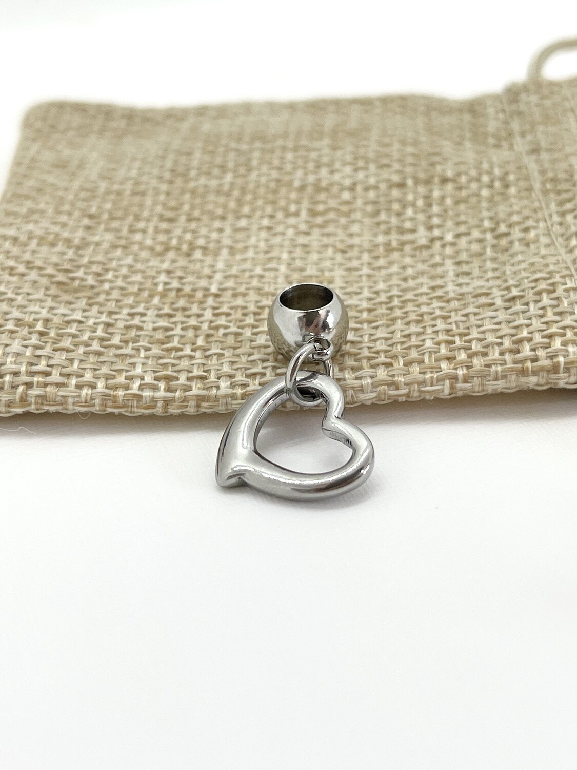 Charm "COEUR" silver