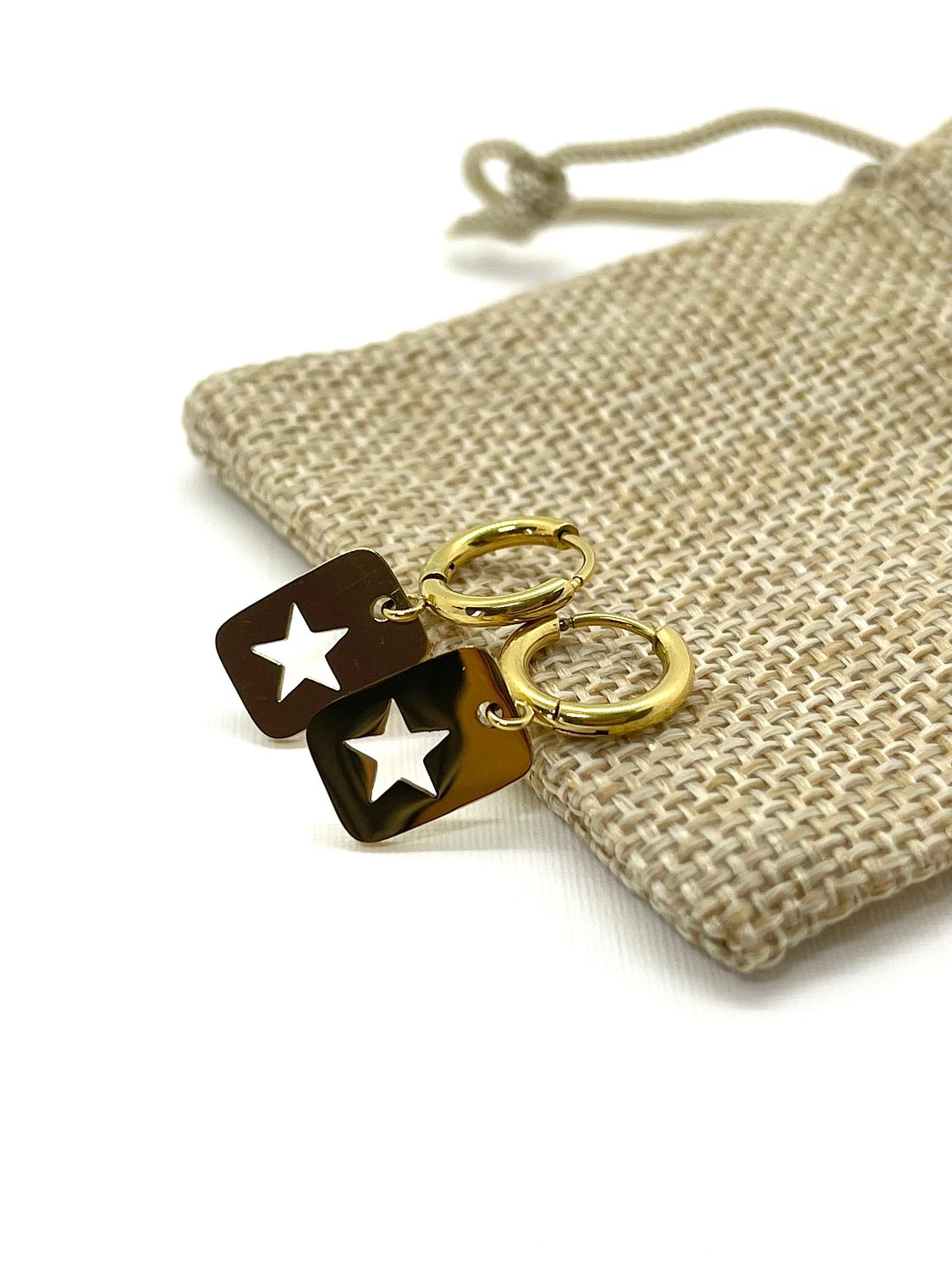 Boucles "STELLA" rectangulaire