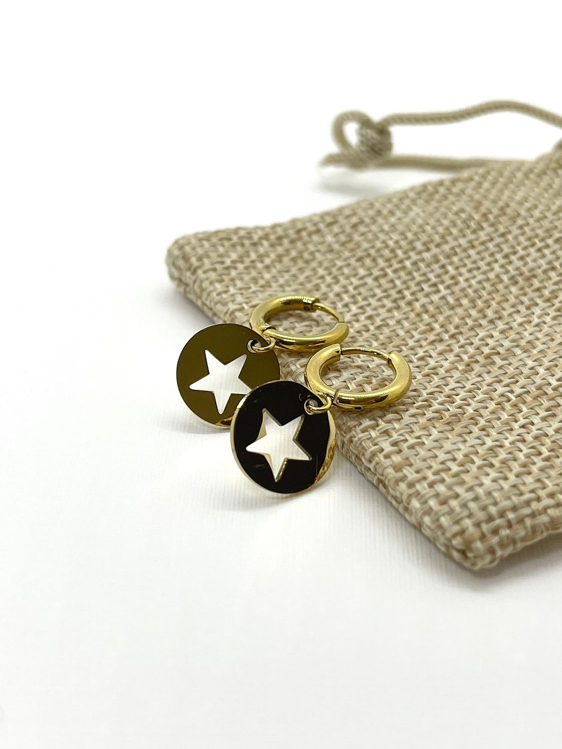 Boucles "STELLA" ronde