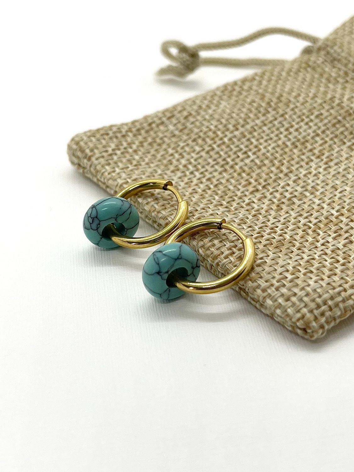 Boucles "GOOD VIBES"