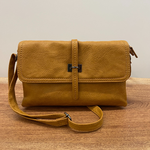 Sac bandoulière moutarde