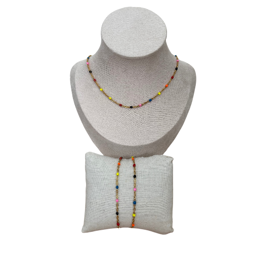 Parure "ARC-EN-CIEL"