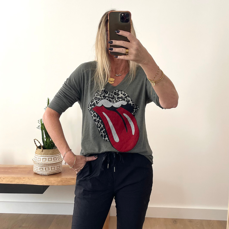 Pull léger "Grande Bouche"