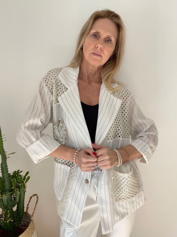 Veste "ISODORA" strass
