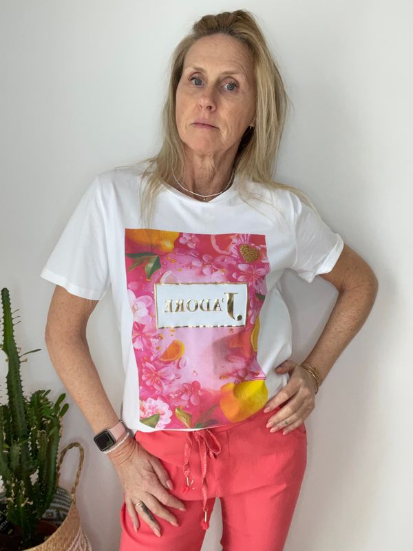 T-shirt "J'ADORE"