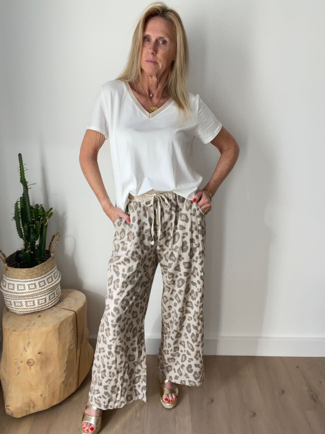 Pantalon Léopard