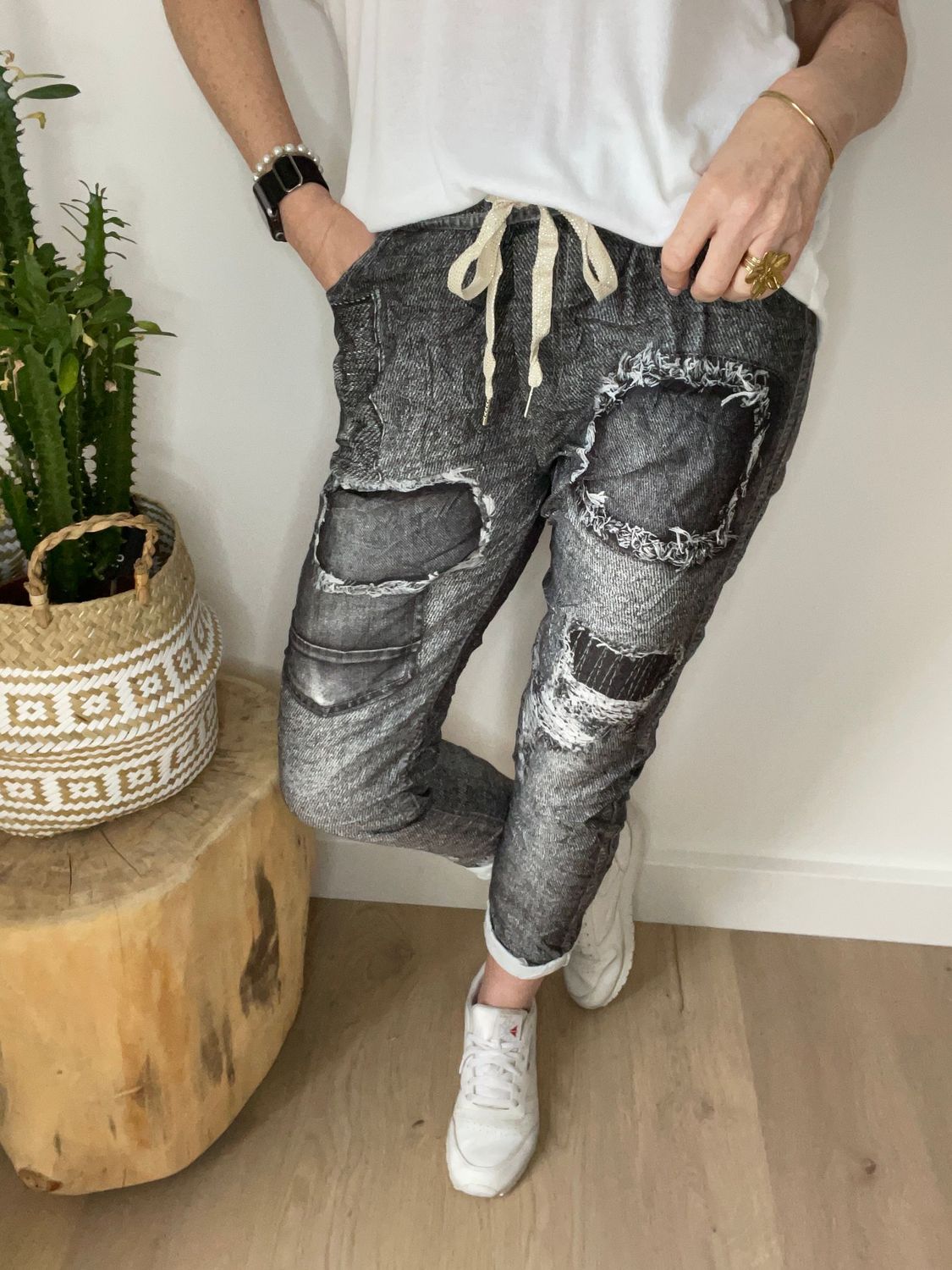 Pantalon "Jogger destroy"