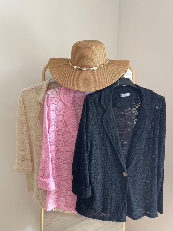 Veste dentelle