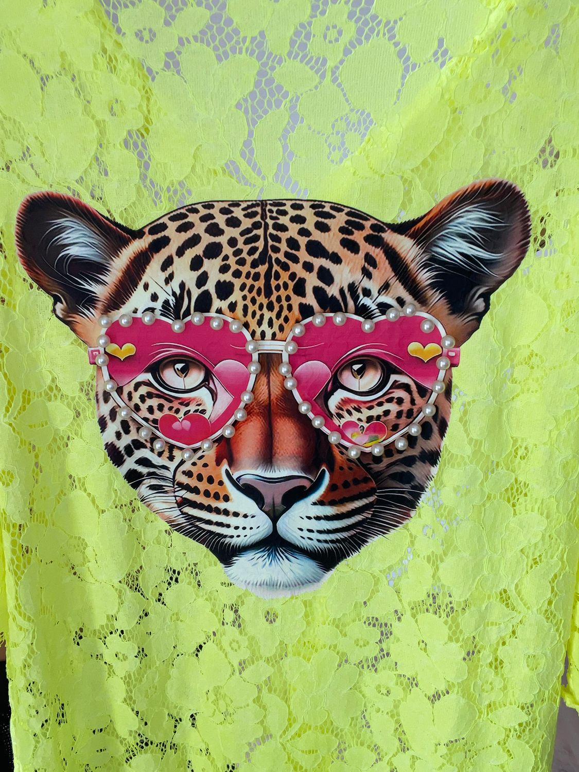 Chemisier dentelle "TIGER"