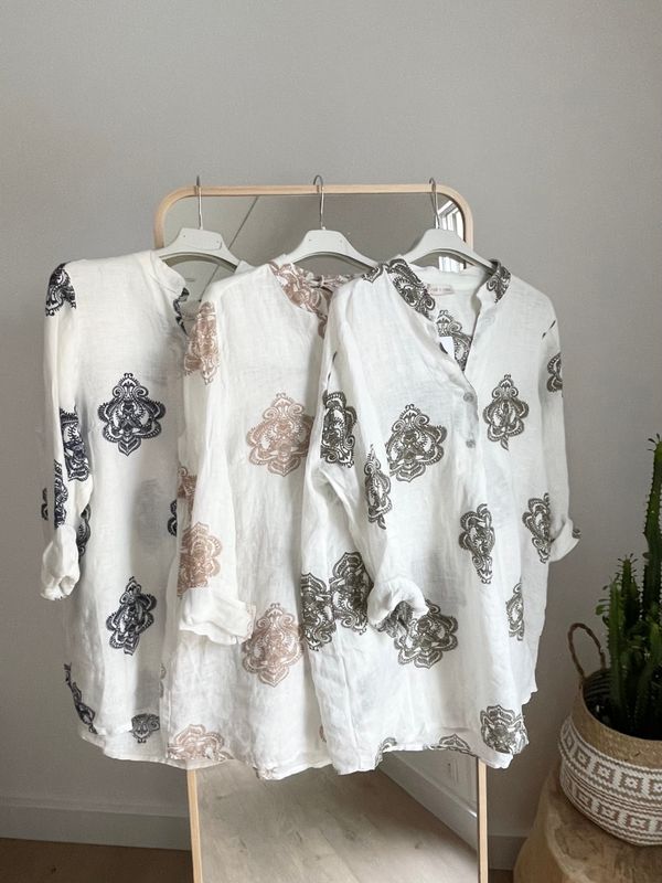 Tunique "FLEUR DE LIN"