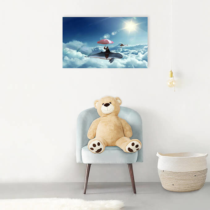 Above The Clouds | Small | 90 x 60 cm Above The Clouds | Small | 90 x 60 cm