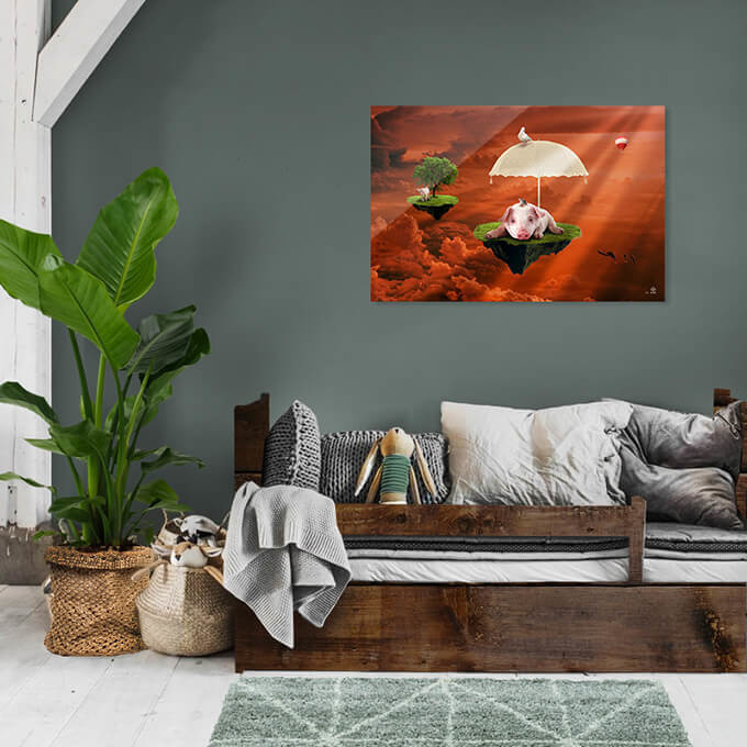 Love Is Red | Small | 90 x 60 cm Love Is Red | Small | 90 x 60 cm