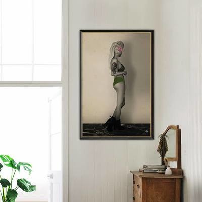 Rose tattoo | Dibond | Medium | 80 x 120 cm Rose tattoo | Dibond | Medium | 80 x 120 cm