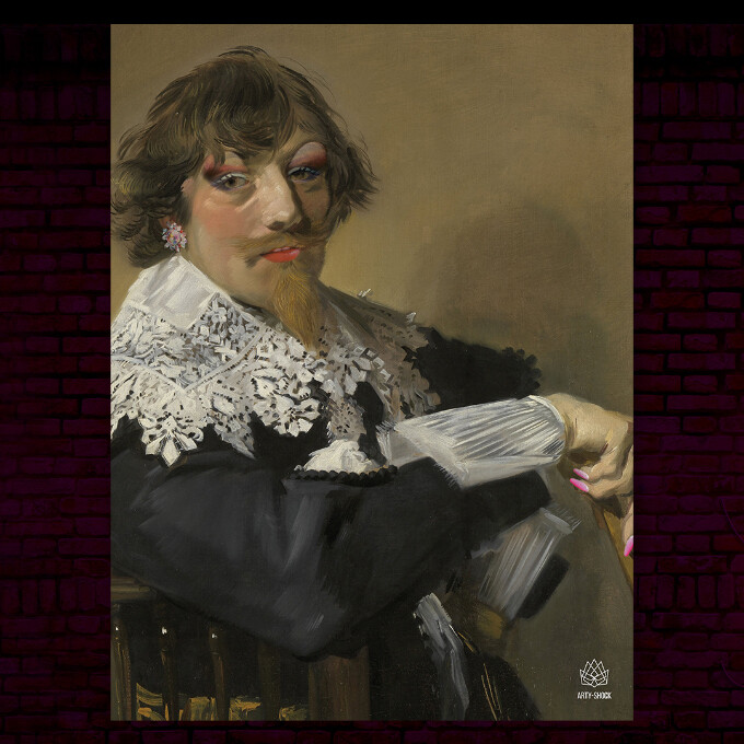 Pretty Boy | Mini | 30 x 40 cm Pretty Boy | Mini | 30 x 40 cm