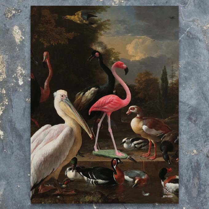 Floating Feather | Mini | 30 x 40 cm Floating Feather | Mini | 30 x 40 cm