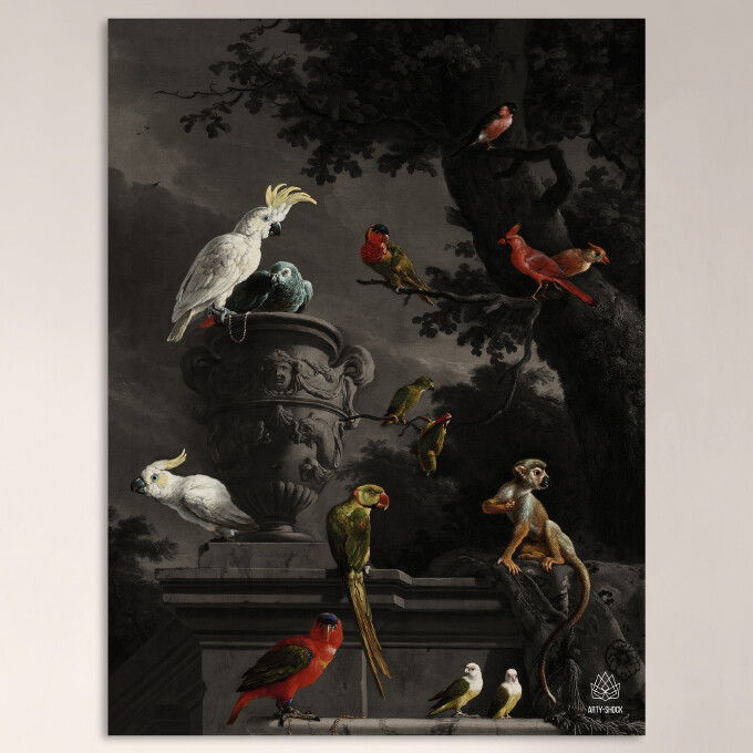 Menagerie Cacophony | Mini | 30 x 40 cm Menagerie Cacophony | Mini | 30 x 40 cm