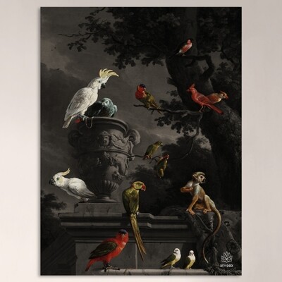 Menagerie Cacophony | Mini | 30 x 40 cm Menagerie Cacophony | Mini | 30 x 40 cm