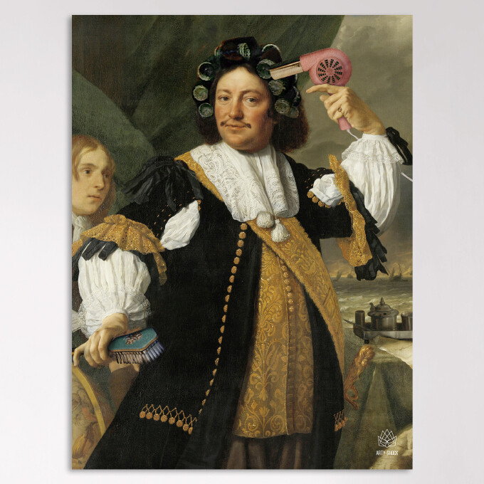 Curly Bartho | Mini | 30 x 40 cm Curly Bartho | Mini | 30 x 40 cm